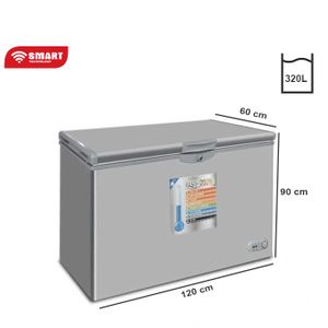 SMART TECHNOLOGY Congélateur Horizontal Vitrine 253 Litres - STCCV-517 -  Garantie 12 Mois - Prix pas cher