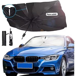 Pare - Soleil Voiture Parapluie Pliable - Protection Anti-Chaleur Pare-brise 
