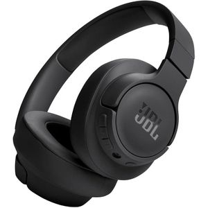 Jbl Tune 720BT, casque audio sans fil, léger et confortable, Bluetooth 5.3, autonomie jusqu'à 76 h, charge rapide, son Pure Bass, noir