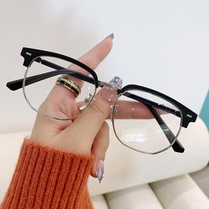 CALLIARA Lunettes unisexes anti-lumière bleue et anti-rayures dorées