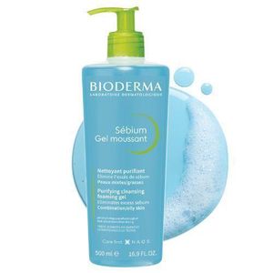 Bioderma Sébium Gel moussant Flacon Pompe - 500ml