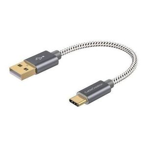 Câble USB-C vers USB-C – Charge rapide 3A, longueur 15 cm
