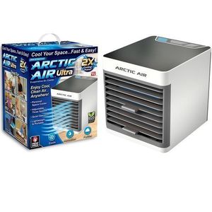 Premium Mini Air Cooler Ventilateur de Refroidissement à Eau Portable - Blanc