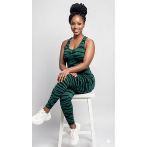 Combinaison de Sport Femme VERT