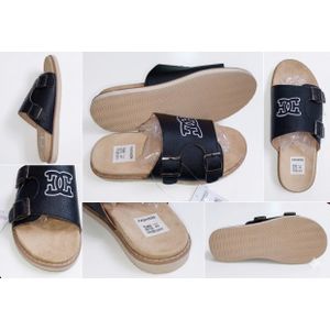 chaussure en cuir pour homme noir