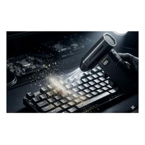 Mini ventilateur, Souffleur X8 turbo portable, souffleur sans fil électrique haute vitesse pour nettoyage clavier d'ordinateur, véhicule, bureau nettoyage domestique.