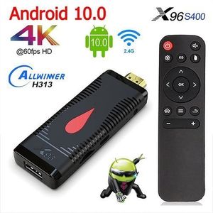 Boîtier Smart TV D9,Boîtier Décodeur Smart TV Android 10, 4K HD, WiFi  2.4GHz 5GHz - 2G+16G