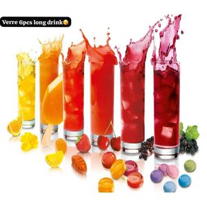 White Label 6 verres à jus