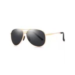  Lunettes de soleil polarisées UV400 à monture en alliage de marque tendance pour hommes et femmes, idéales pour la conduite et les voyages