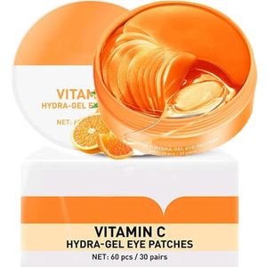 Disaar Patchs Yeux Hydrogel à la Vitamine C & Acide Hyaluronique (60 Pièces)