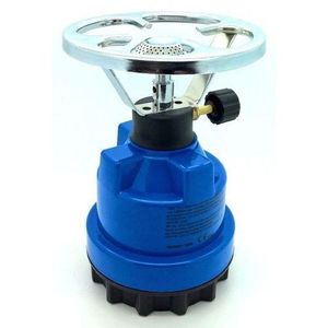 Camping Gaz Portable Bleu White Label – Réchaud à Gaz Compact pour Camping, Voyage, Cuisine Extérieure et Pique-Nique