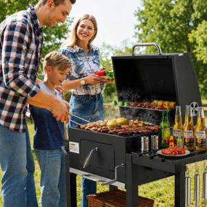 DECAKILA Barbecue à Gaz KMGS005B 2 Brûleurs
