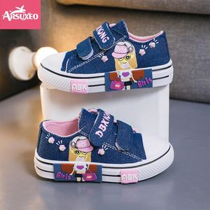 Chaussures en toile pour filles de 1 à 15 ans - Baskets décontractées