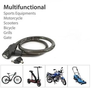 Antivol solide et sécurisé – Anti-effraction, anti-coupe pour moto, vélo électrique, VTT, trottinette, scooter...