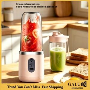 GALUIN Mini mixeur portable pour fruits - Avec fonction de charge USB