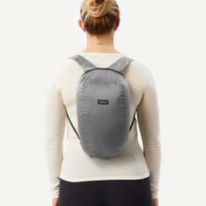 FORCLAZ Sac à dos de poche pliable 10L, Travel 100 gris