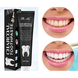 Pâte dentifrice Charbon  dents Extra blanchissant - 3D - Lanbena 