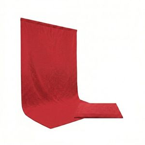 Fond Rouge en Tissu 1,5m x 3m pour Studio de Photo - Video