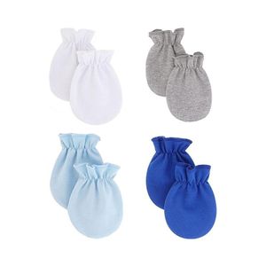 Gant Pour Bébé En Coton 4 Pièces