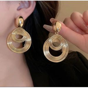 Boucles d'oreilles - doré 