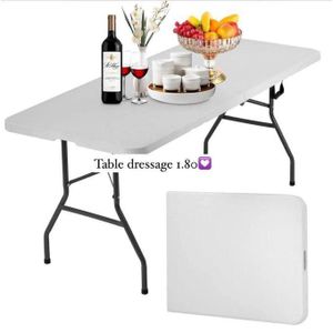 Table pliante rectangulaire dressage