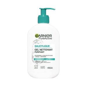 Garnier Pure Active Gel Nettoyant Visage à l’Acide Salicylique – 250 ml