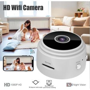 Caméras de surveillance intelligentes A9 HD Wifi, caméra de sécurité Wifi HD 1080P, petite caméra vision nocturne détection de mouvement