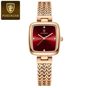 POEDAGAR Montre de Luxe pour Femme 