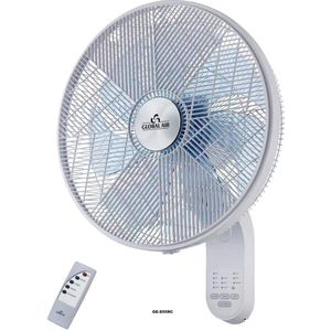 Global Air Ventilateur mural oscillant performant avec télécommande 