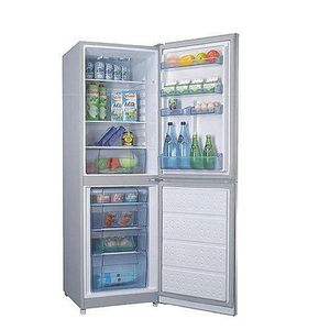 Deska Réfrigérateur ROCH combiné 3 tiroirs, 140 litres, gris, RFR160BB