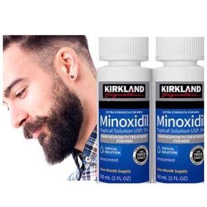 Minoxidil 5% pousse barbe , lot de 2 bouteilles