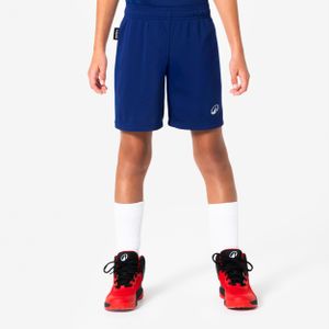 Kipsta Short de basket enfant, SH100 bleu foncé