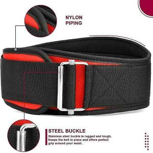 Ceinture de musculation unisexe pour le soulevé de terre, idéale pour l'haltérophilie.