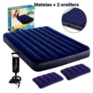 Matelas Gonflable 2 Place + gonfleur. 