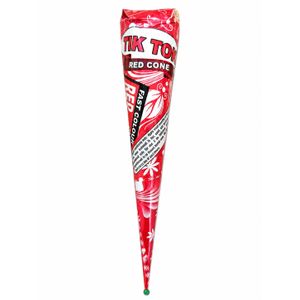 Cône de Henné Rouge TIK TOK – Fast Colour Red Cone