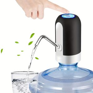 Distributeur d'eau sans fil rechargeable USB portable, pompe électrique pour bouteille d'eau potable