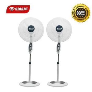 SMART TECHNOLOGY Ventilateurs 18" - STV-1840C - Gris blanc - Garantie 3 mois