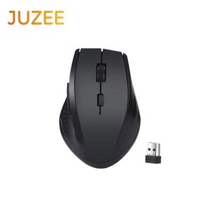 JUZEE Souris sans fil 2,4 GHz avec récepteur USB, souris optique 600/800/1200 DPI pour ordinateur portable, PC et bureautique