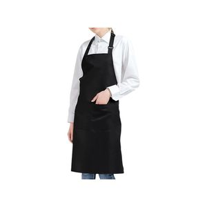 TodyJeyHo TodyJeyHo XL Adjustable Bib Apron - Water-Resistant with Pockets for Cooking, BBQ, Gardening