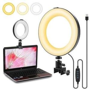 Autre LED Ring Light  Vidéo  Anneau Réglable Rotation à 360°