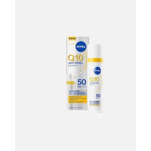 NIVEA Q10 Anti-Rides Expert - Soin Fluide Anti-UV Quotidien - Triple Défense Anti-Rides - SPF 50 - 40ml