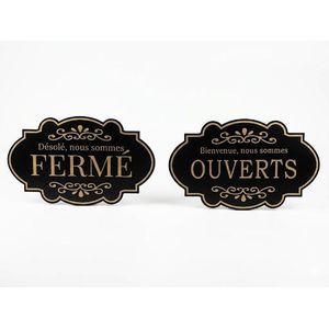 Tableau Indicateur Ouvert / Fermé – Signalisation Boutique Et autres ...