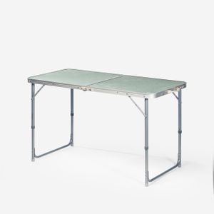 Quechua Table de camping pliante, 4 à 6 personnes, vert