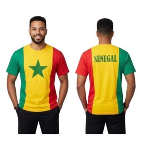 Tee-shirts supporter Sénégal
