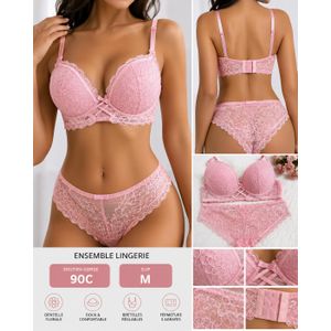 Ensemble Soutien-gorge en Dentelle sexy 