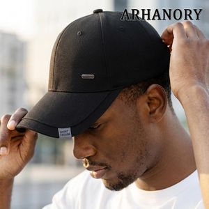 ARHANORY Casquette en coton respirante réglable – Homme et femme – Visière incurvée – Sport outdoor