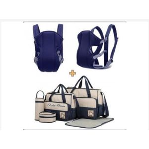 Lot d’un sac à lange et un kangourou pour bébé garçon 