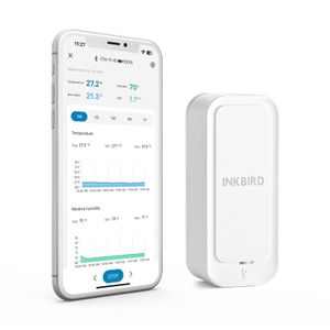 Inkbird Bluetooth Thermo-hygrometer Indoor Smart Temperature & Humidity Monitor