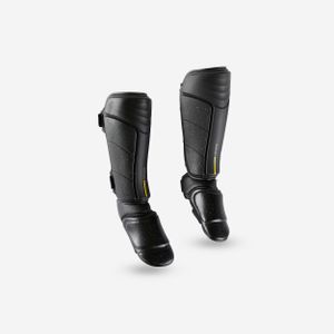 Outshock Protège tibias-pieds de muay-thai, kick-boxing et mma adulte