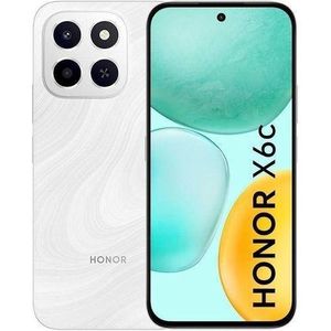 Honor X6C - 6Go RAM - 128Go ROM - 5300 mAh - 50 MP - Blanc